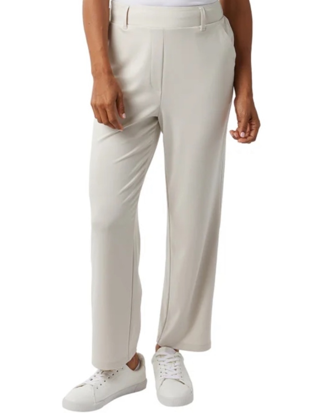 NWT 32 Degrees Wide-Leg Pants in Light Beige